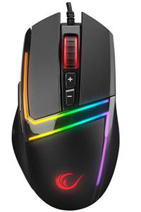 Rampage Smx-r76 Bolt Usb Siyah Rgb Ledli 10000 Dpi Gaming Oyuncu Mouse