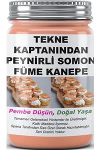 SPANA Tekne Kaptanından Peynirli Somon Füme Kanepe Ev Yapımı Katkısız 330gr