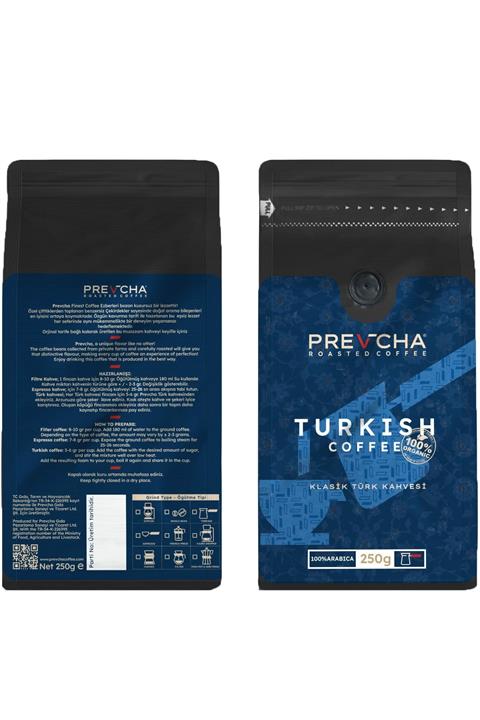 PREVCHA Türk Kahvesi Arabica 250 Gr