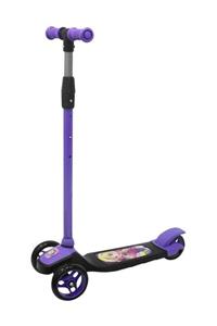 Sunman Rising Sports 3 Tekerlekli Polly Pocket Mor Scooter