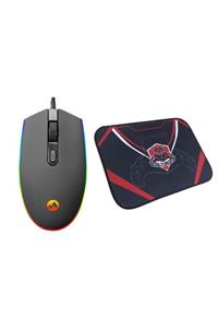 Everest Sm-gx66 Usb Rgb Gaming Oyuncu Mouse+mouse Pad