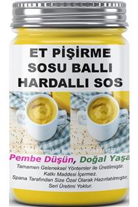 SPANA Et Pişirme Sosu Ballı Hardallı Sos Ev Yapımı Katkısız 330gr