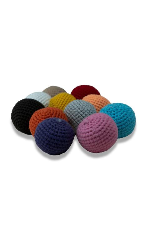 PUGALO Catnipli El Örgüsü Kedi TopuEl Örgüsü Kedi Oyuncağı