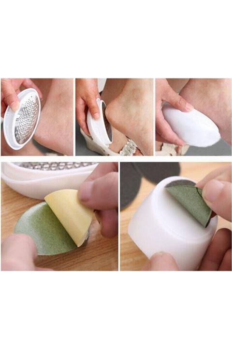 Kadirbaba Home Topuk Rendesi - Topuk Rendesi - Ayak Bakım Törpüsü -ponza Rendesi - Ölü Deri Temizleyi Rende