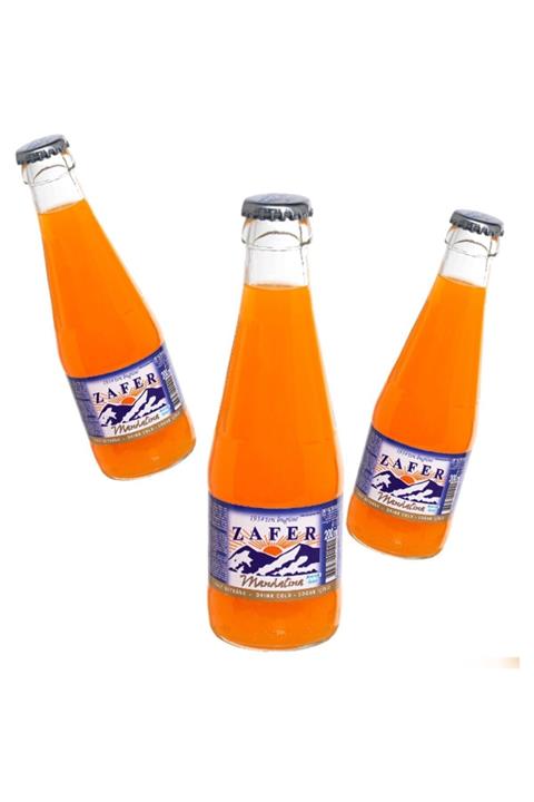 Zafer Denizli Gazozu Mandalina Aromalı 250 Ml X 24 Adet (1 Koli)