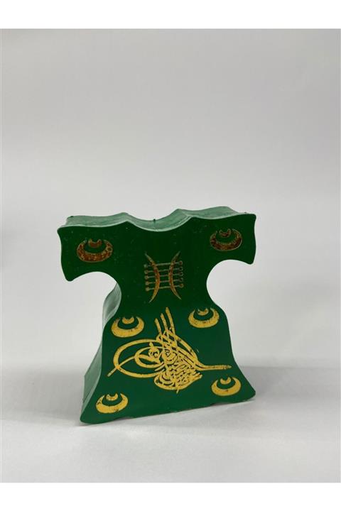 Ahmet Hediyelik Yeşil Kaftan Kına Kutusu 25'li