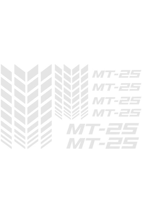 Çınar Extreme Reflektif Beyaz Mt-25 Yazılı Iç Jant Şeridi