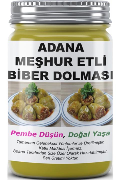 SPANA Adana Meşhur Etli Biber Dolması Ev Yapımı Katkısız 330gr