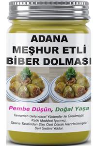 SPANA Adana Meşhur Etli Biber Dolması Ev Yapımı Katkısız 330gr