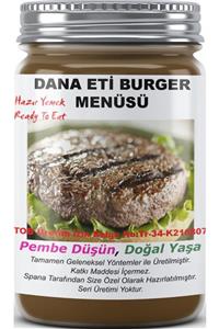 SPANA Dana Eti Burger Menüsü Steak House Gurme Ev Yapımı Katkısız 330gr