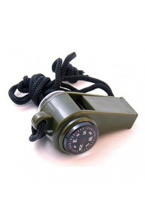 Go İthalat Pusulalı Termometreli Survival Askılı Düdük