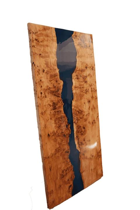 KRCDTEO River Epoksi Mazel Masa Tablası