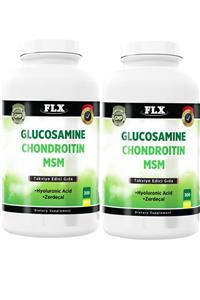 FLX Glukozamin Kondroitin Msm Hyaluronic Acid Zerdeçal 300 Tablet X 2 Kutu-600 Tablet