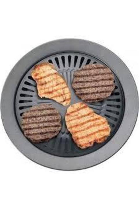 BBA HOME Taşhan Su Hazneli Ocak Üstü Grill Izgara Mangal