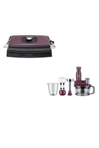 Fakir Taste N Joy 2000 W Tost Makinesi-mr Chef Quadro Violet Blender Seti 2 li Set