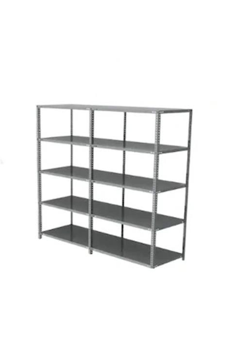 Mekoraf 43 X 93 2 Metre 5 Katlı 2 Ünite Raf Sistemi