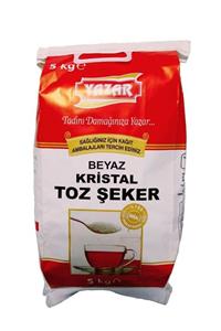 YAZAR Toz Şeker Krıstal(kraft Ambalaj) 5000gr