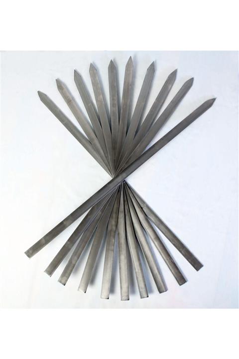 OğuzKömür Kebap Şiş Adana Urfa Şiş 50 Cm 3 Mm 10 Adet