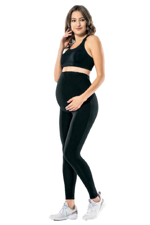 DynamicLeggings Kadın Siyah Hamile Tayt 2126