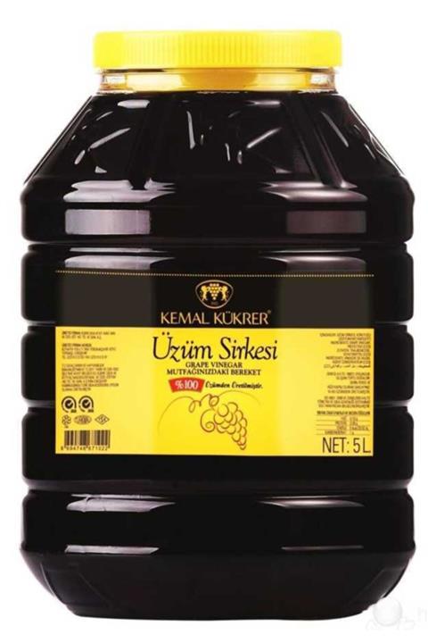 Kemal Kükrer Üzüm Sirkesi Kvz 5lt