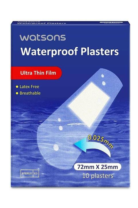 Watsons Waterproof Plasters 10 Adet 4894532242559
