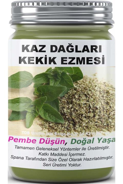 SPANA Kaz Dağları Kekik Ezmesi Ev Yapımı Katkısız 330gr