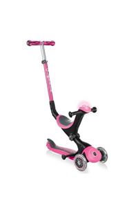 Globber Scooter Go Up Deluxe Play Kornalı Pembe