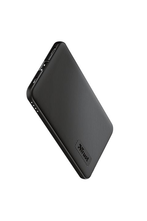 Trust Primo Ultra Ince Siyah 5.000 Mah Süper Hızlı Şarj Özellikli Powerbank
