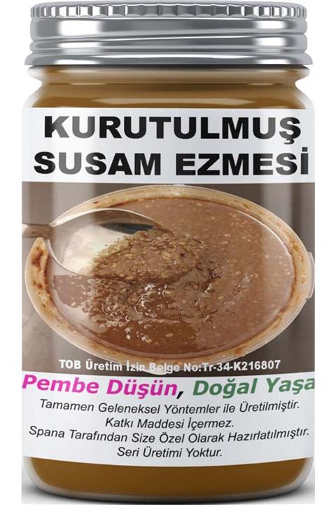 SPANA Kurutulmuş Susam Ezmesi Ev Yapımı Katkısız 330gr