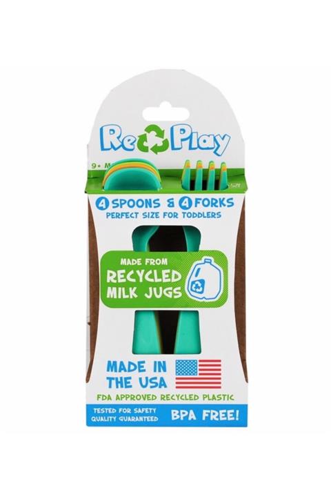 Replay Unisex Bebek 4'lü Çatal Kaşık Set