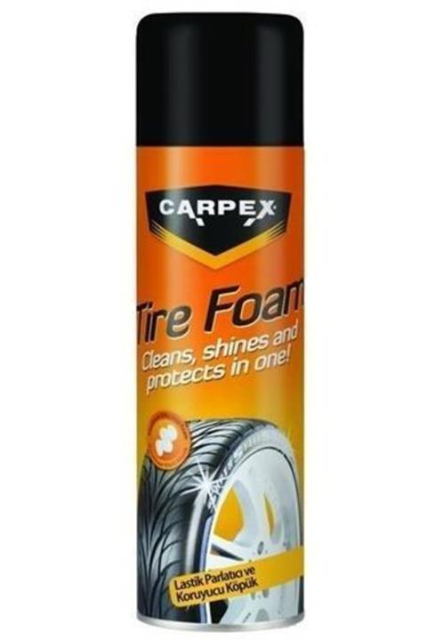 Carpex Lastik Parlatıcı Ve Koruyucu Köpük 500 Ml.