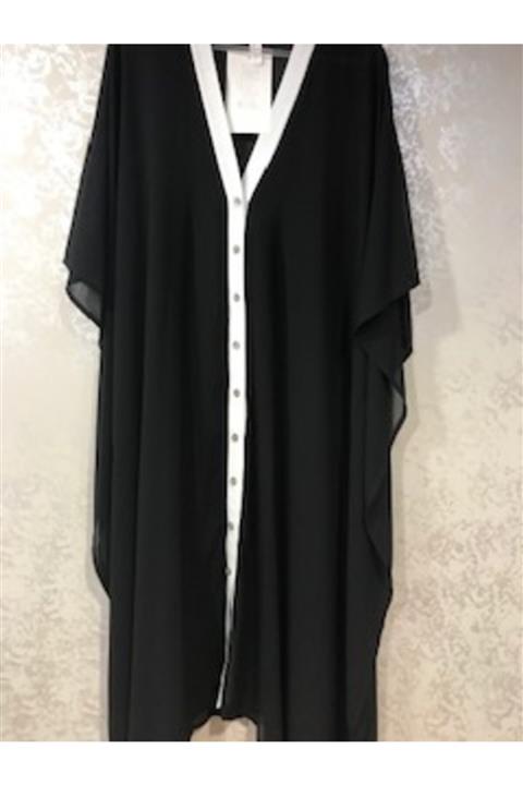 Zeki Triko Siyah Pareo