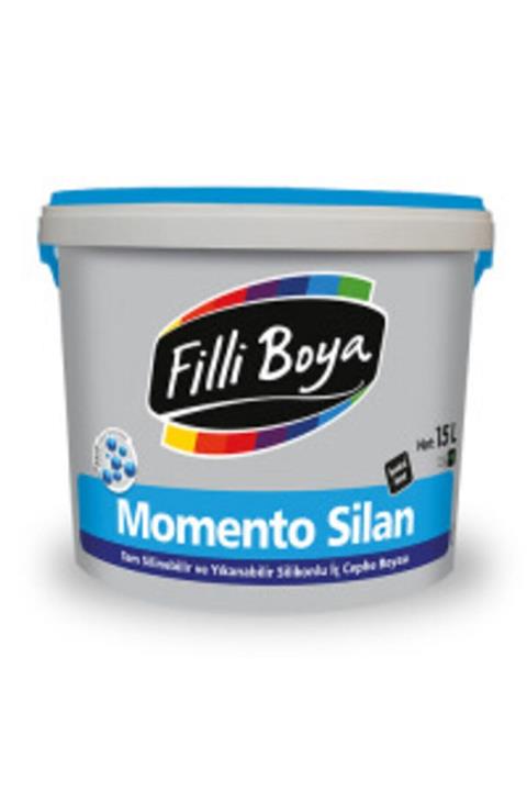 Filli Boya Momento Silan Tam Silinebilir ve Yıkanabilir Silikonlu Boya 15 Lt