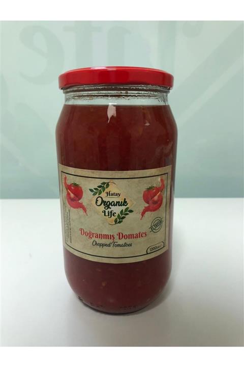 HATAY ORGANİK LİFE Doğranmış Konserve Domates Sosu 1200 gr