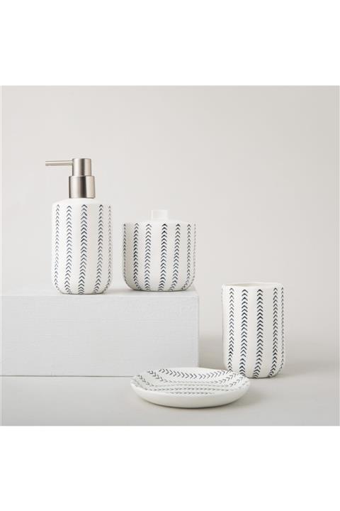 Chakra Elodie Sıvı Sabunluk Beyaz