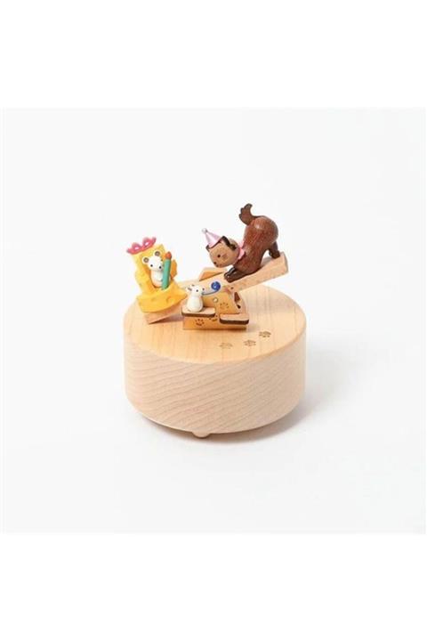 Wooderful Life Minik Fareler ve Afacan Kedi Müzik Kutusu - 1035707