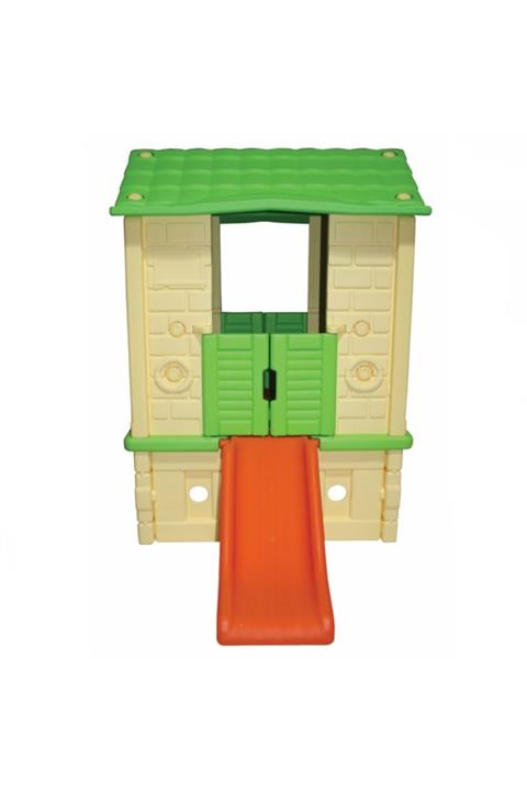 EXECTUS Oyun Evi Çift Kapılı Kaydıraklı