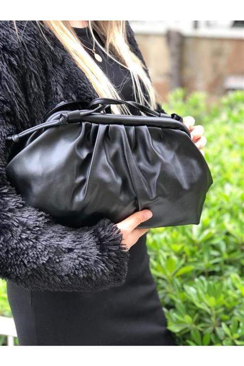 samilon Kadın Siyah Omuz Çantası