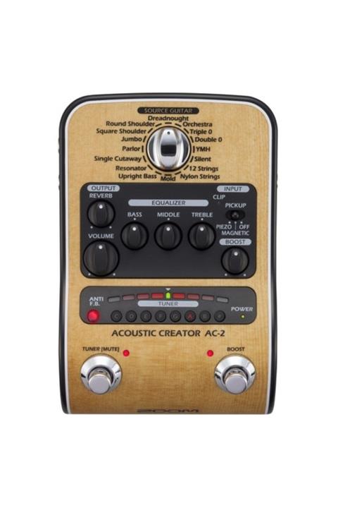Zoom Ac-2 Akustik Creator Efekt Pedalı