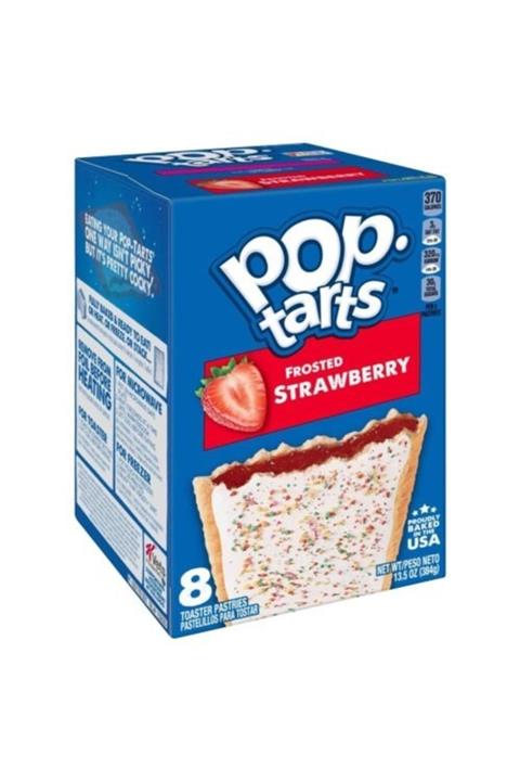 Pop Tarts Frosted Strawberry Çilek Doldulu Bisküvi 384g