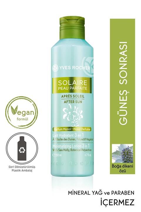 Yves Rocher 3ü 1 arada Güneş Sonrası Nemlendirici Süt - 200 ml