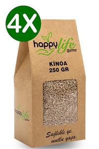 Happy Life Kinoa 250 Gr X 4 Adet Set Ürün (1000 Gr - 1 Kg)