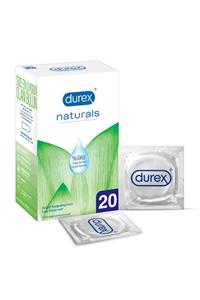 Durex Naturals Doğal Kayganlaştırıcılı İnce Prezervatif 20 'lı