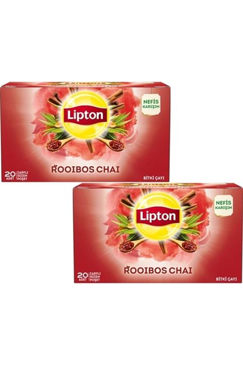 Lipton Rooıbos Chai (kış Çayı) 20 Adet X 1,4 Gr 2 Li Set
