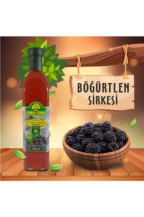 Kemal Çınar Katkısız Doğal Böğürtlen Sirkesi