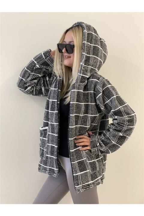 semsboutique Fermuarlı Polar Sweat Mont