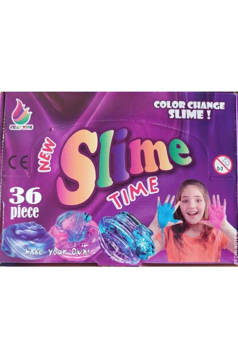 Slime Renk Renk 36 Adet