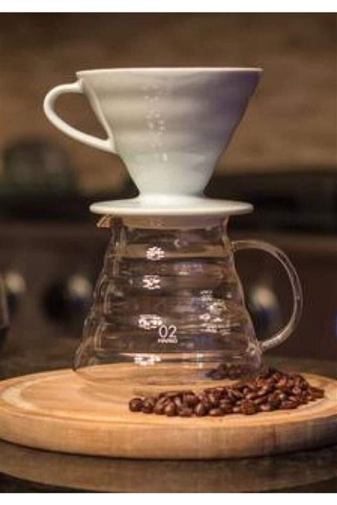 Epinox Seramik Kahve Demleme Seti-seramik Demleme Ve Kahve Sürahisi (server)