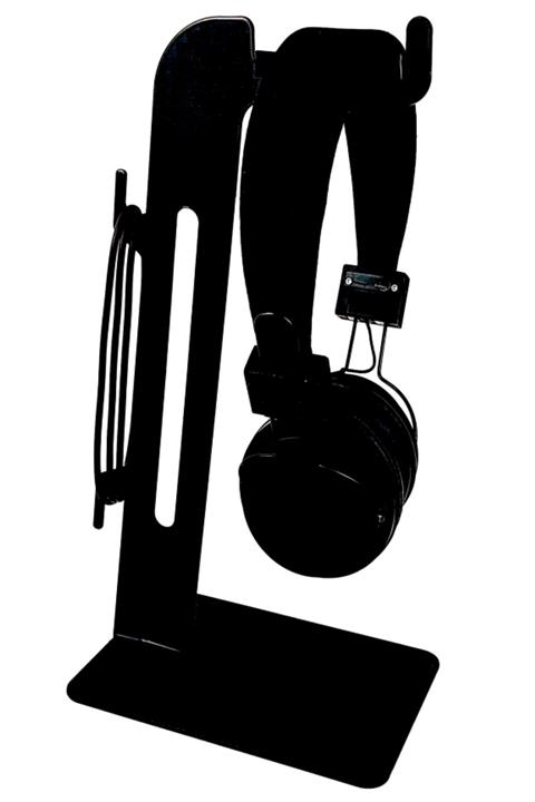 NEWOLEXX Metal Oyuncu Kulaklık Standı-kulaklık Tutucu-siyah