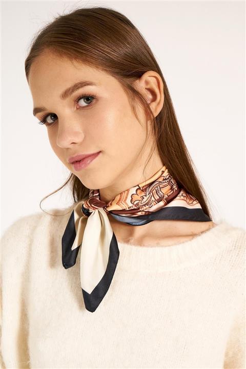 YLondon 13471 Etnik Desenli Bandana Fular
